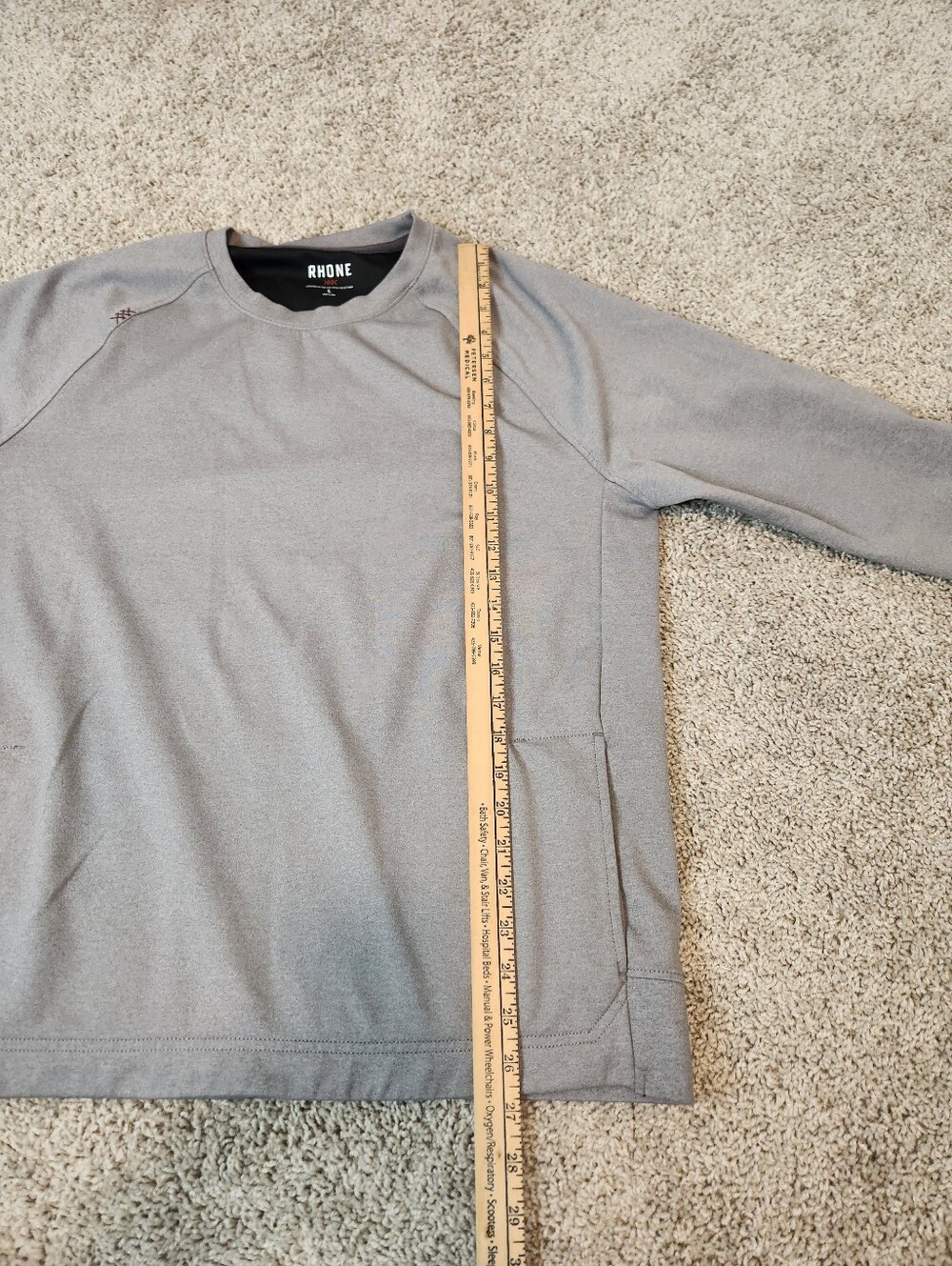 Rhone Spar Crewneck Sweatshirt Size Large - Picture 7 of 7